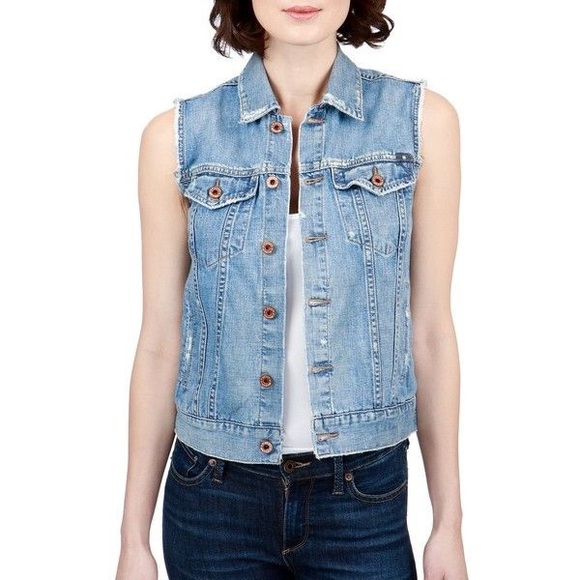 Lucky Brand Denim Vest - Picture 12 of 12